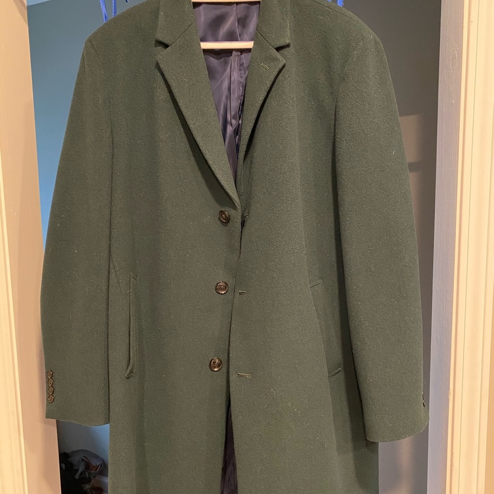 (SOLD) Tommy Hilfigire Full Wool Peacoat long